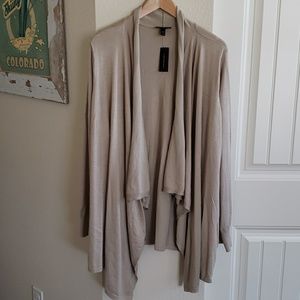 NWT Lane Bryant cascade drape front sweater 22/24